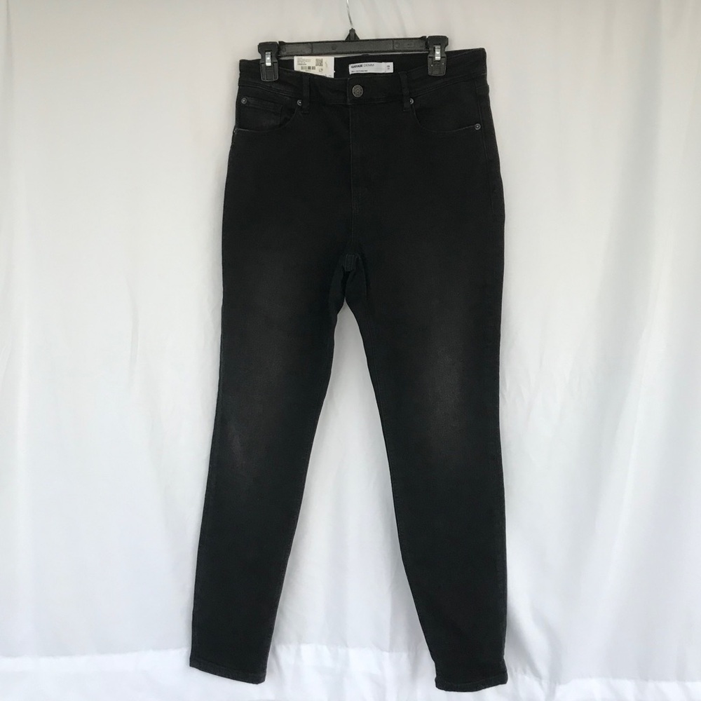 Garage Black High Rise Skinny Jeans NWT